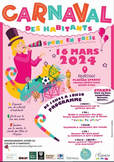 [Participation au Carnaval de Reyrieux]